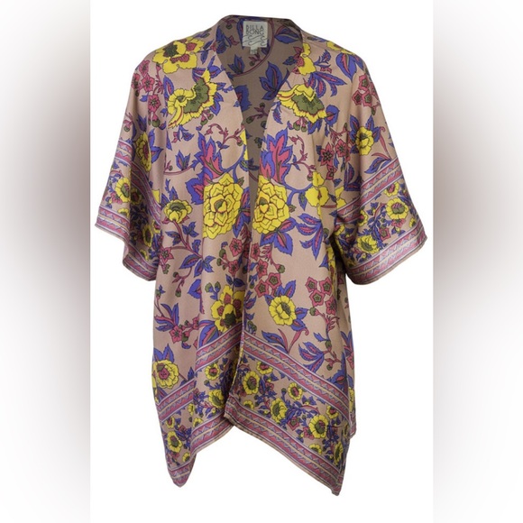 Billabong Mystic Pearl Cover Up Kimono Robe OS - Picture 3 of 4